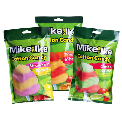 Mike and Ike Cotton Candy Peg Bags USA (12 x 85g)