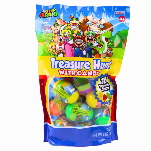 Super Mario Treasure Hunt Candy (6x80g)