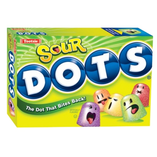 Tootsie Sour Dots Theatre Box (12x170g)