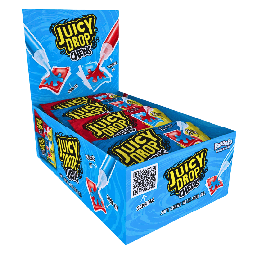 Bazooka Juicy Drop Chews Sour Gel (16x 67g)