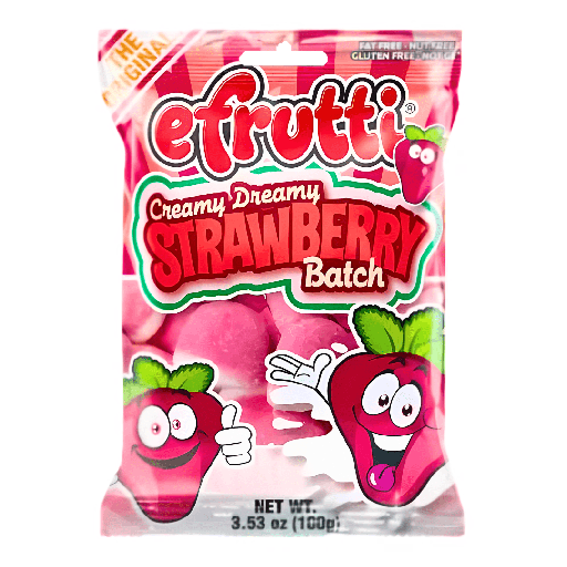 eFrutti Creamy Dreamy Strawberries Batch Peg Bag USA (12x100g)