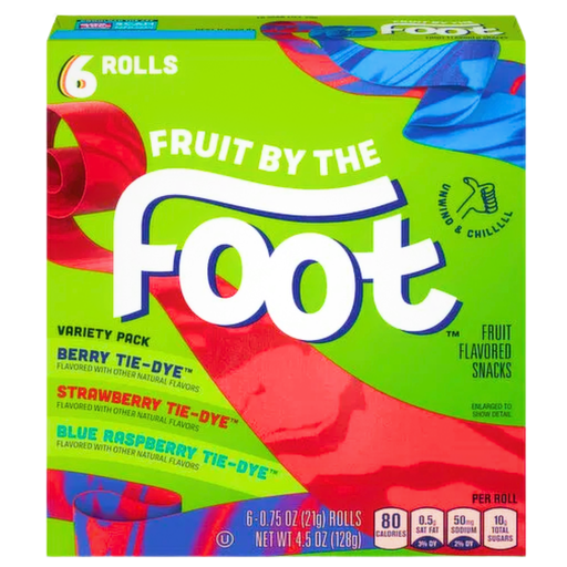 Fruit By Foot The Variety Pack Canadian (12 x 128g)