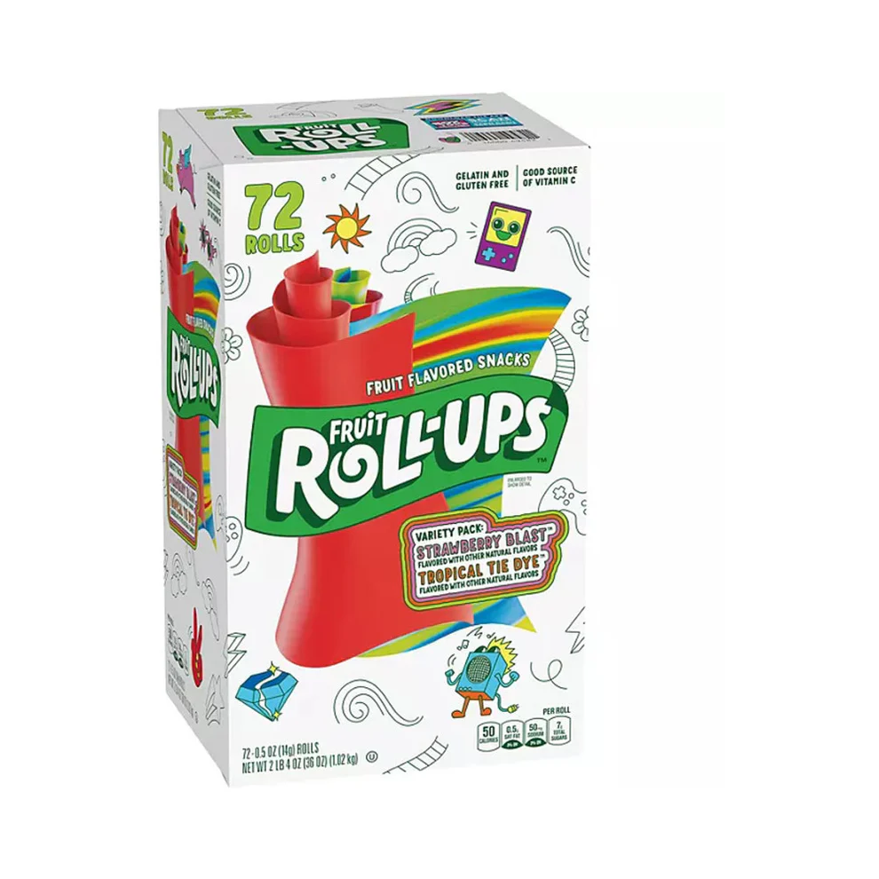 Fruit Roll-Ups Variety Pack USA (72x14g)