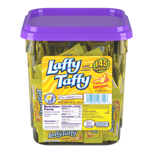 Laffy Taffy Banana Mini’s 145ct Tub