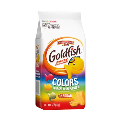 Goldfish Cheddar Colours (12 x 180g)