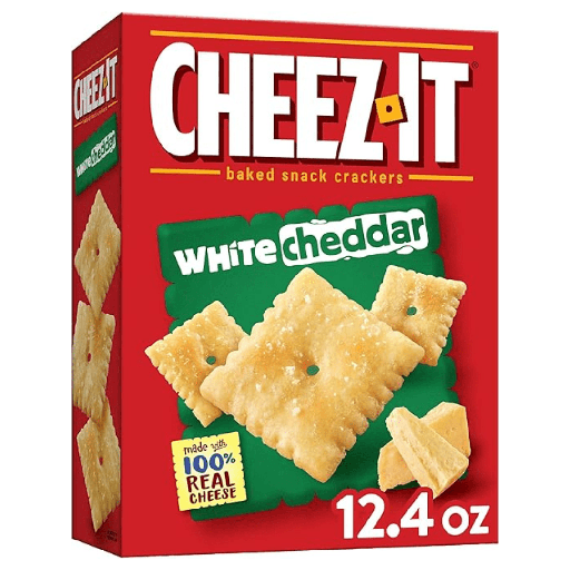 Cheez-IT Crackers Crunch Sharp White Cheddar Canadian (12x191g)