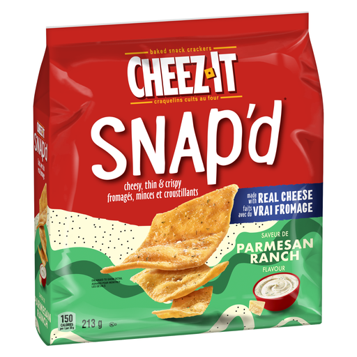 Cheez-IT Snapd – Premessa Ranch Flavour Canadian (6 x 213g)