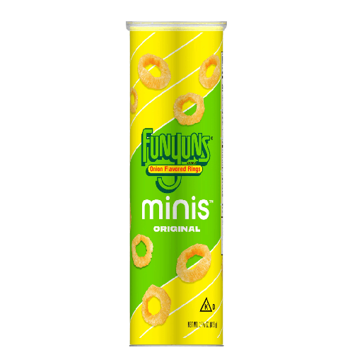 Funyuns Canisters Minis Original (12 x 81.5g)**20/05/2025**