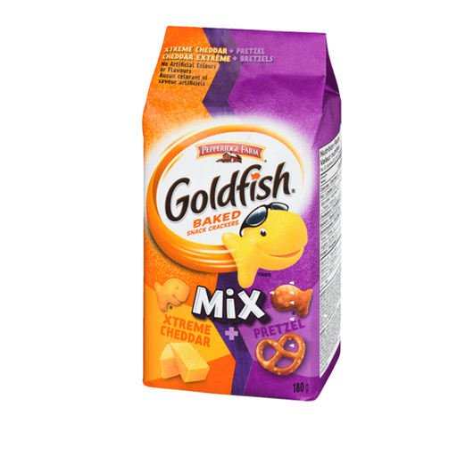 Goldfish Crackers Mix Xtreme Chedder Pretzel (12 x 200g)
