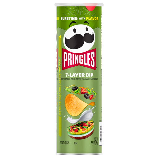 Pringles 7 Layers Dip Flavour USA (14 x 158g)