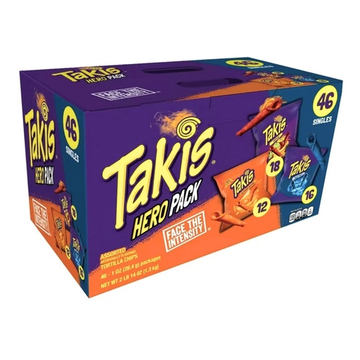 Takis Hero Pack USA – (46 x 28.4g)