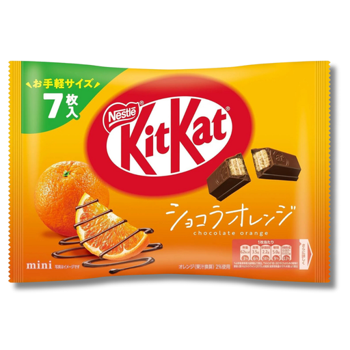 Kitkat Mini Chocolate Orange Japan (7pcs) (12x81g)