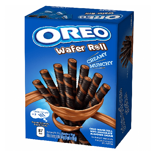 Oreo Wafer Rolls Chocolate (20x54g)