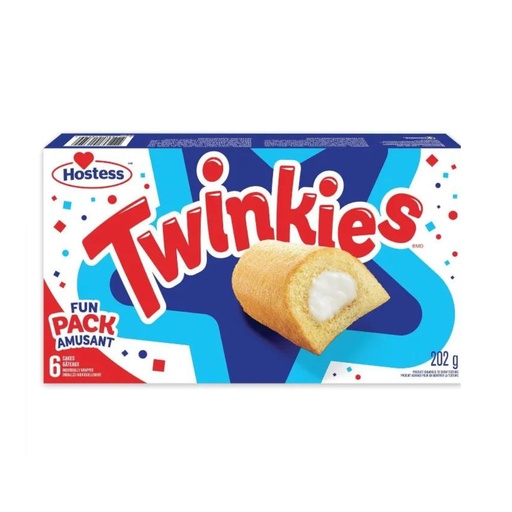 Hostess Twinkies Fun Pack 6 pack (202g) Single