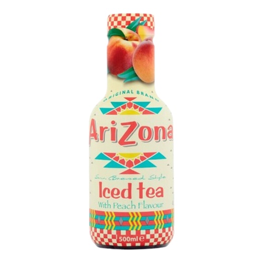 Arizona Peach Bottle 6 x 500ml