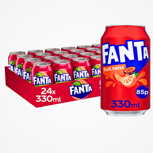 Fanta Fruit Twist Cans PMP 85P (24x330ml)