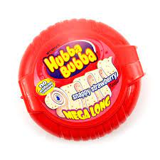 Hubba Bubba Snappy Strawberry Tape(12x56g)