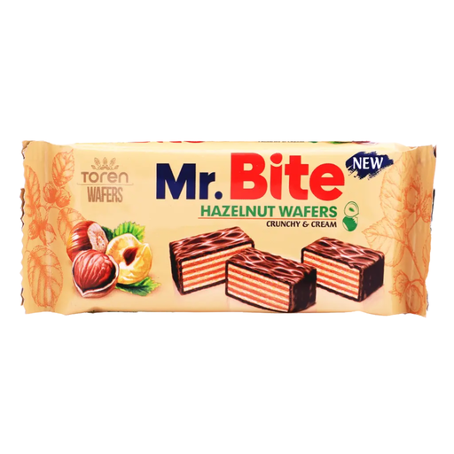 Mr. Bite Hazelnut Wafer (24 x 38g)