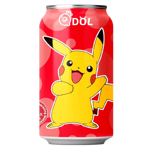 QDOL Pokemon Pikachu Strawberry Flavour (24x330ml)