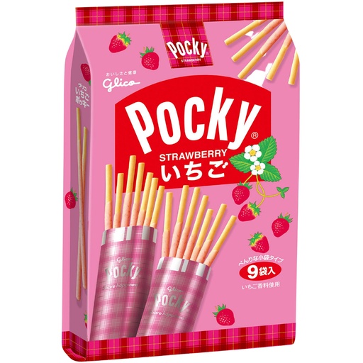 Glico Pocky Strawberry flavour Japan (6x119g)