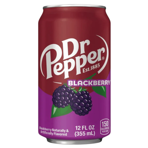 Dr Pepper Black Berry Soda USA (24x355ml)