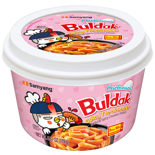 Samyang Tteokbokki Carbonara Flavour (16x179g)