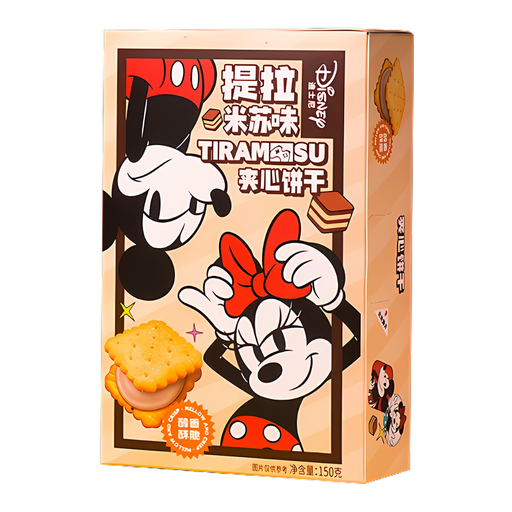 Disney Sandwich Cookie Tiramisu Flavour Chinese (24x150g)
