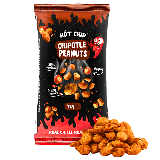 Hot Chip Peanut Chipotle (20x70g)