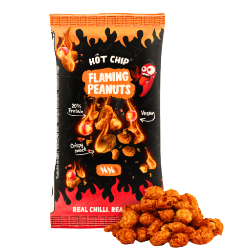Hot Chip Peanut Flamin Hot (20x70g)