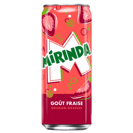 Mirinda Strawberry Slim Cans (24x330ml)