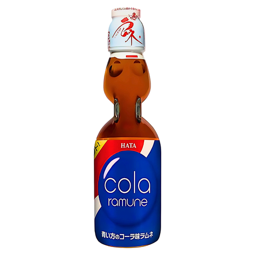 Hatakosen Ramune Drink Cola Blue Japan (30x200ml)