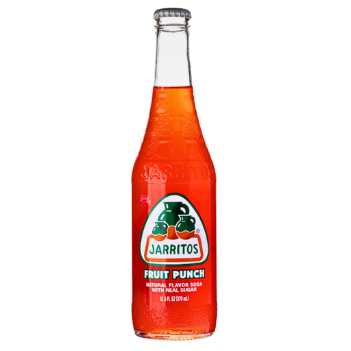 Jarritos Fruit Punch Flavour Glass Bottle Mexican (24 x 370ml)