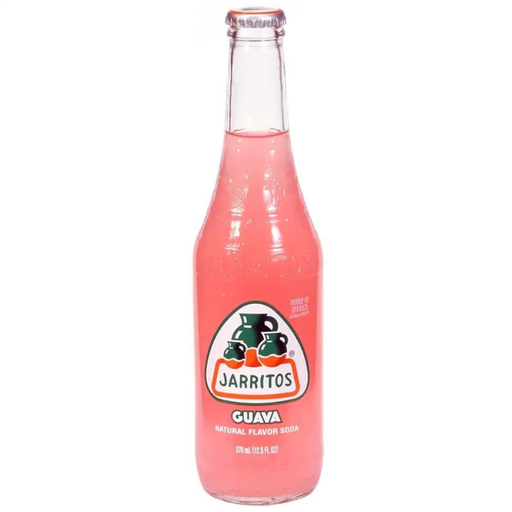 Jarritos Guava Flavour Glass Bottle Mexican (24 x 370ml)