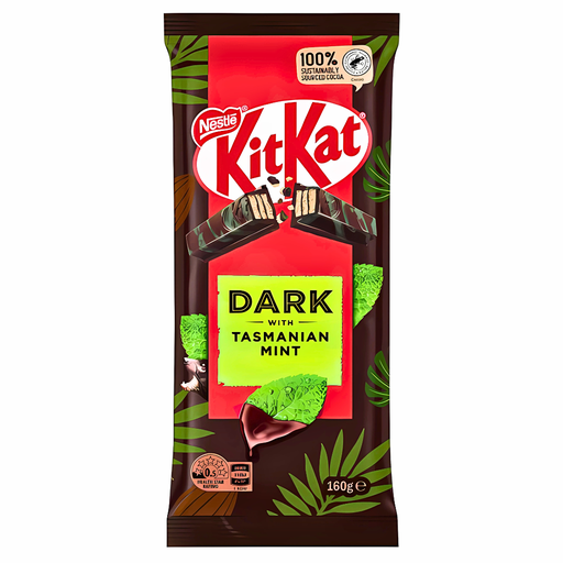 Kitkat Tasmanian Mint Dark Chocolate Australian (12 x 160g)