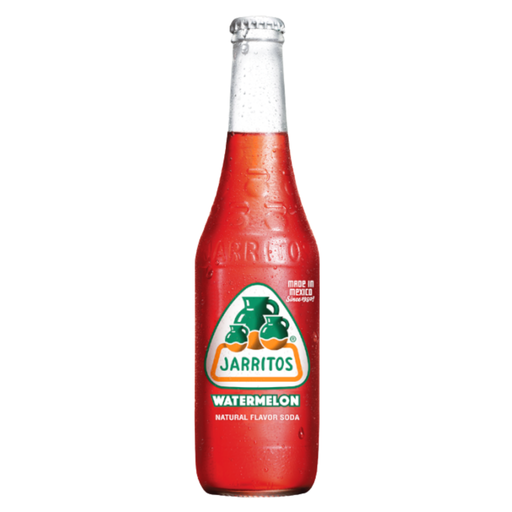 Jarritos Watermelon Flavour Glass Bottle Mexican (24 x 370ml)