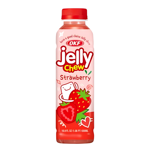 OKF Jelly Chews Strawberry Flavour (20 x 500ml)