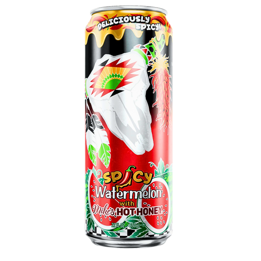 AriZona Spicy Watermelon With Mikels Hot Honey Flavour USA (24x650ml)