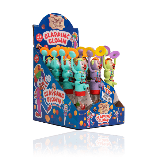 Candy Paradise Toy With Candy Clapping Clown (12x10g)