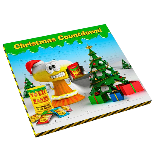 Toxic Waste Christmas Countdown Advert Calendar (12 x 75g)