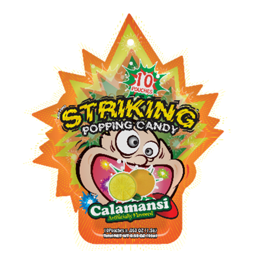 Striking Popping Candy Calamansi (12x 15g)