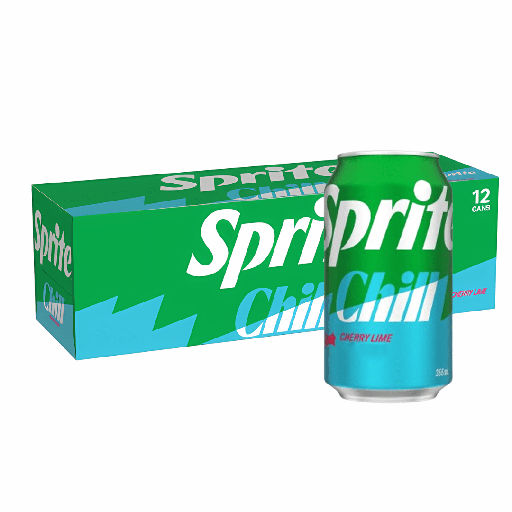 Sprite Chill Cherry Lime USA (12x355ml)