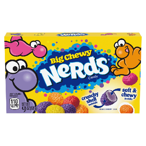 Nerds Big Chewy Theatre Box (12x120g)