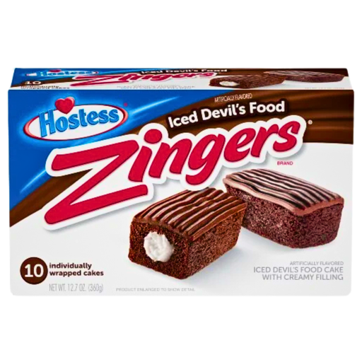 Hostess Zinger Iced Devil’s Food Cake Flavour USA (1 x 360g) **Single**