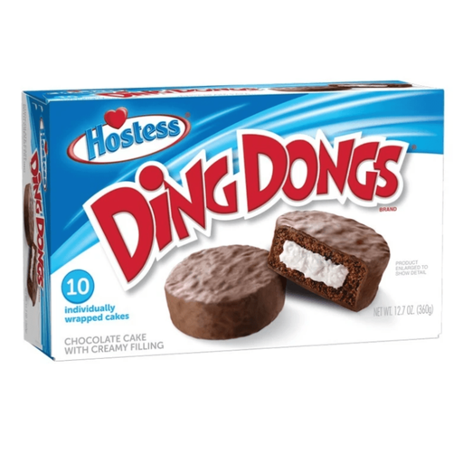 Hostess Ding Dong Chocolate Cake Flavour USA (10Pcs) (6 x 360g)