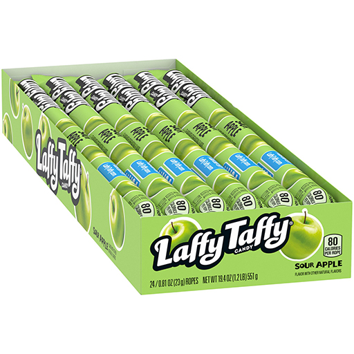 Laffy Taffy Rope Sour Apple USA (24x23g)