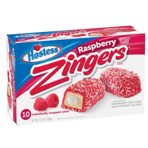Hostess Zinger Raspberry Cake Flavour USA (10Pcs) (6 x 380g)