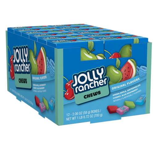 Jolly Rancher Fruit Chews Box (12x58g)