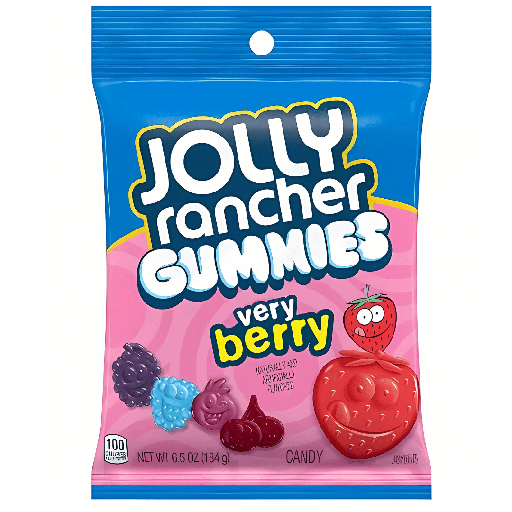 Jolly Rancher Gummies Very Berry Flavour (12x184g)