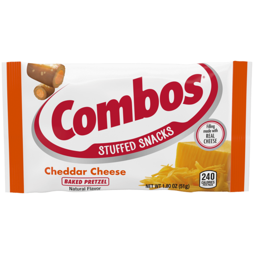 Combos Cheddar Cheese Baked Pretzel (18 x 51g)