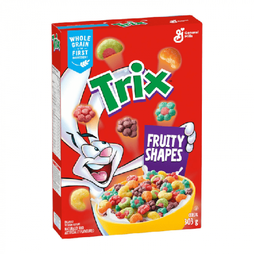 General Mills Trix Fruity Shapes Cereal USA (12 x303g)